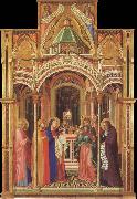 Ambrogio Lorenzetti The Presentation in the Temple oil